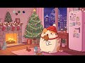 Mochi Cat's Cozy Pink Night ☕️ Winter Lofi Music 🌸 Gentle Lofi Beats for Reading, Study & Calm