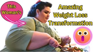 Weight Loss Transformation Women 😲 AMAZING!! #weightlosstransformation