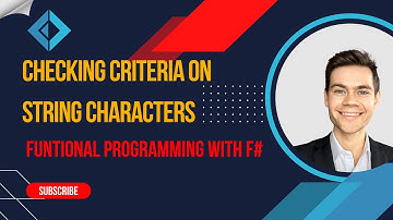 Checking criteria on string characters in F#