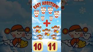 Preschool Addition | Simple Math for Toddlers & Kindergarten