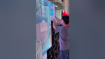 Quickly disassemble the LED indoor module #ledscreen #leddisplay#ledmodule #ledwall #indoorledscreen