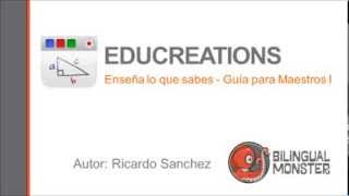 Educreations app pizarra interactiva: Guia para maestros, parte 1