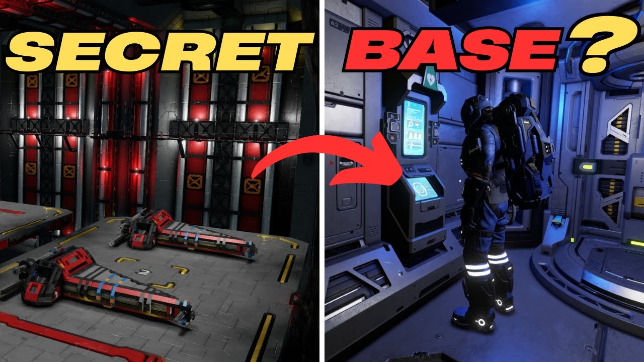 Pirate's Lair Showcase, A GIANT Space Engineers 2 Base! - YouTube