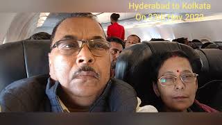 Hyderabad to Kolkata on 23th Nov 2022 video by Abhiram Majumdar