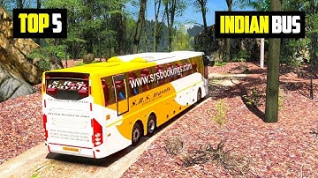 Top 5 Indian Bus Simulator Games For Android 2024| Best Indian Bus Simulator Games For Android