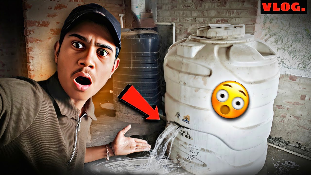 AAJ KA DIN HI KHARAB HAI! 🤦‍♂️ TANKI MEIN CHHED HO GAYA! 😔#duojharkhandvlogger #dailyvlog 