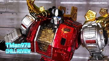 GigaPower Gigasaurs Guttur HQ03R Reissue 3rd Party Dinobot Snarl CHILL REVIEW