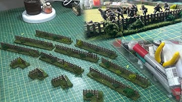 Wargaming Terrain: Part 3: Basic Fences