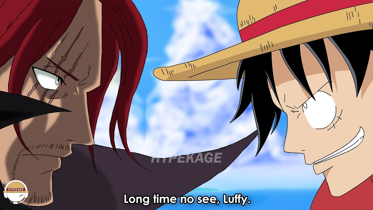 LUFFY MEET SHANKS ON THE NEXT ISLAND YouTube