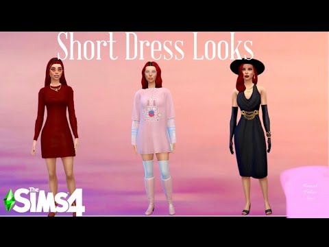 sims 4 short dress S E N T A T E January is FINALLY over, this set is now available