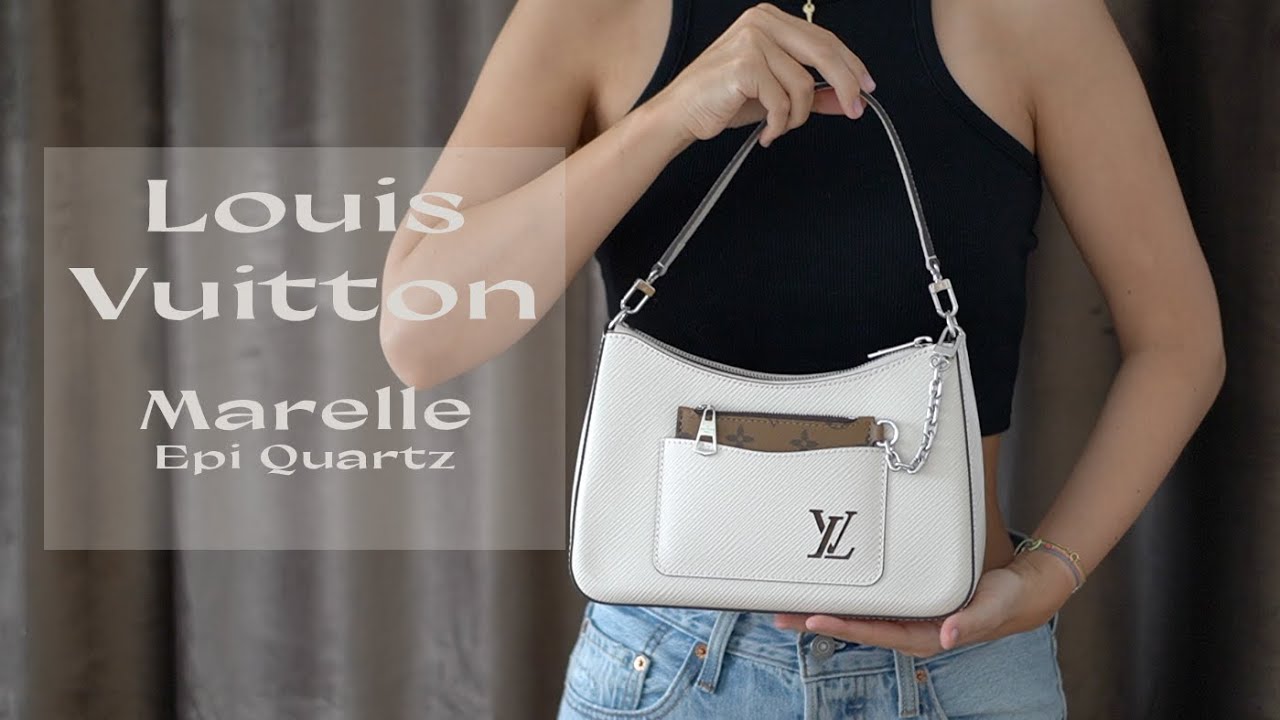 ♡ Louis Vuitton Marelle Epi Quartz Unboxing and Try-On ♡ 