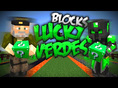 LUCKY BLOCKS VERDES!! - Willyrex vs sTaXx - Carrera épica Lucky Blocks - MINECRAFT