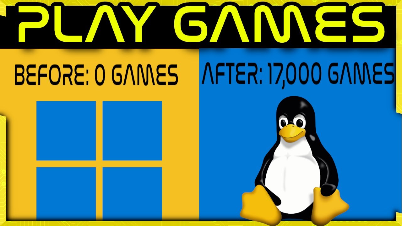 How to Play WINDOWS GAMES on Linux 2022. (Over 17,000 now available