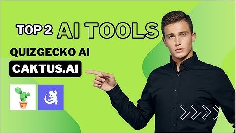 AI Mastery: Discover the Top 2 Tools You Need Now! CAKTUS.AI , QUIZGECKO AI