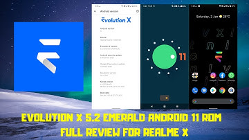 #Evolution-X 5.2 | EMERALD ANDROID 11 ROM FULL REVIEW FOR REALME X | @Mads Tech 🔥