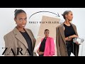 I tried on 5 Zara Blazers..... | Zara Autumn Try On Haul