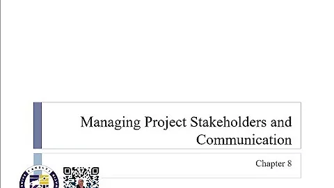 Chapter 8 Managing Project Communication Part 1