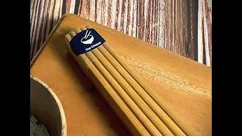 Đũa gỗ cao cấp The Chopst xuất khẩu nhật bản - bộ 10 đôi đũa SAO dùng công nghệ mài bóng không sơn