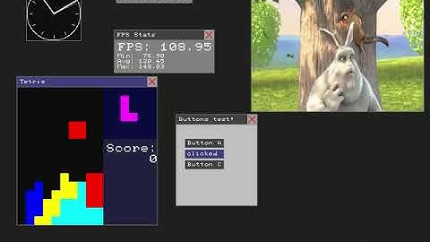 Window Manager example