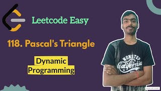 Pascal's Triangle | Leetcode daily challenge | Leetcode Easy | Dynamic Programming