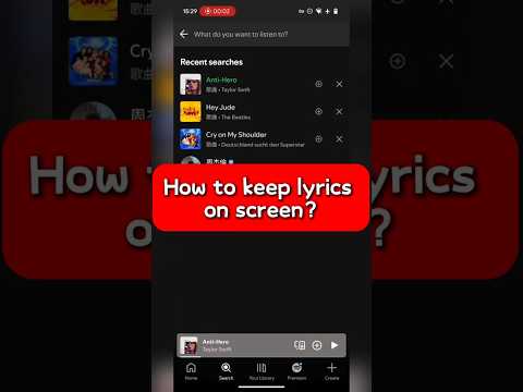 How to Get Floating Lyrics on Your Screen Spotify YouTube Music More