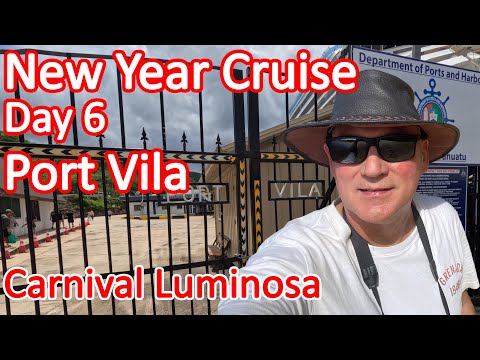 Carnival Luminosa New Year Cruise to The South Pacific - Day 6 in Port Vila Video Thumbnail