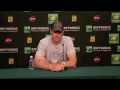 John Isner Second Round Press Conference