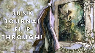 Woodland Fairy Junk Journal Flip Through!