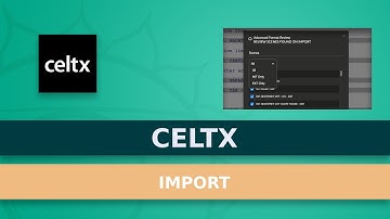 How To Import Your Files Into Celtx