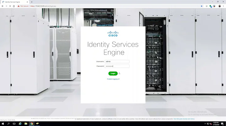 Cisco ISE 2.4  Management Access against Active Directory