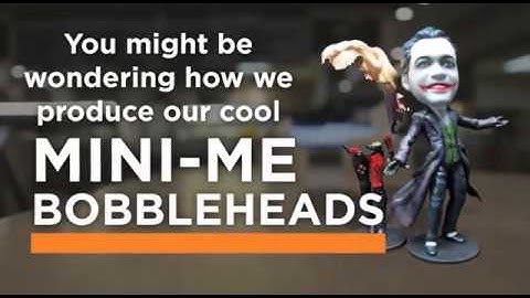 Creating Custom 3D Printed Mini-Me Bobbleheads by 3D2GO