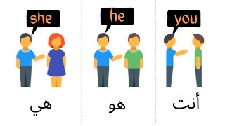 شرح ضمائر الفاعل (subjective pronouns) | سلسلة تعلم اللغة الانجليزية الدرس 4