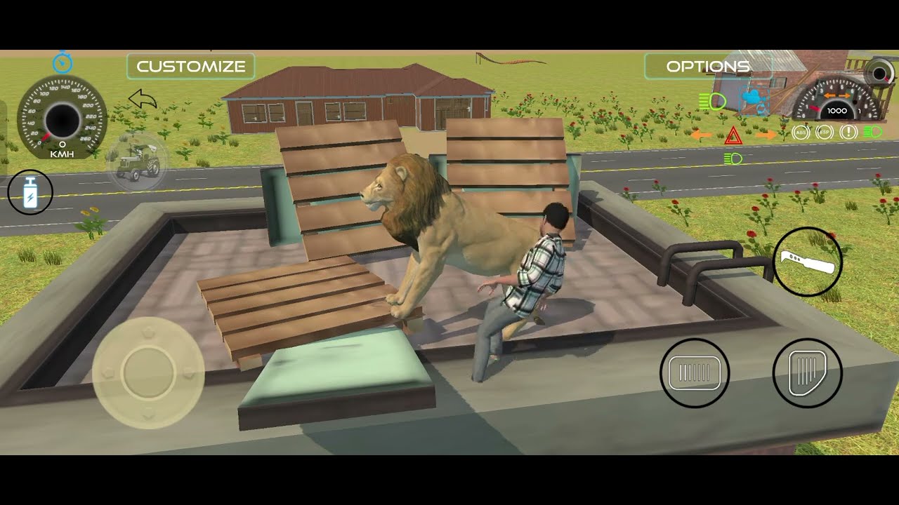 Pagal Lion Ke Sath Ye Kya Ho Gya😱😥😯...