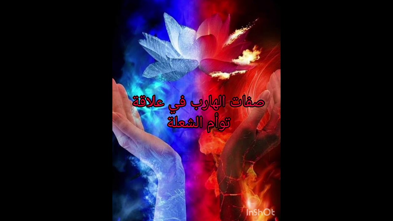 صفات الهارب في علاقة #توأم_الشعلة #ترند