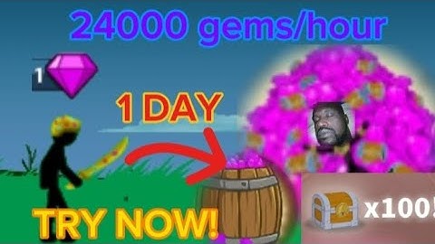 Cách farm ngọc cực nhanh trong Stick War Legacy