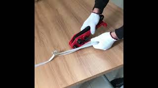 XW-20/25/32/50 Manual Textile Strapping Tools - YouTube