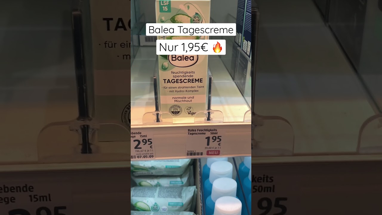 Balea Tagescreme NEU bei dm 😍 