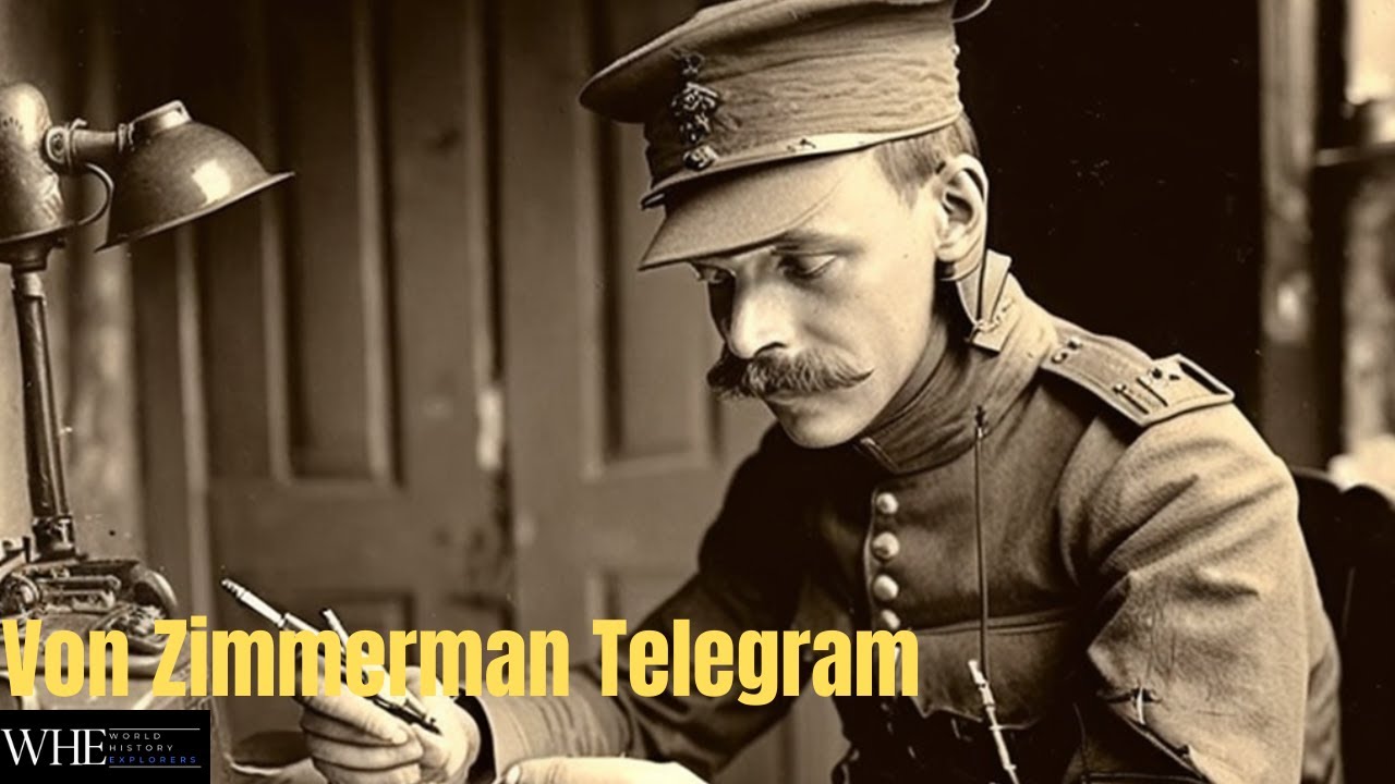 How the Zimmermann Telegram Influence U.S Entry into World War I? YouTube