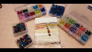 Details Beautiful Beads - Unboxing & Using Beads from Beebeecraft.com, How to Make a Bead Dangle Guide