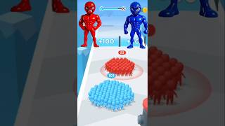 Count Master Unlimited Showdown Red ❤️ VS Blue 💙 #shortvideo #stickman #shorts #funny #viral