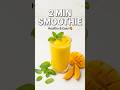 2-Min Mango Banana Smoothie 🥭✨ Easy &amp; Healthy Drink #shorts #ytshorts #drink