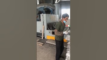 Wire Mesh Belt type Silicon Sheet Shot Blasting Machine