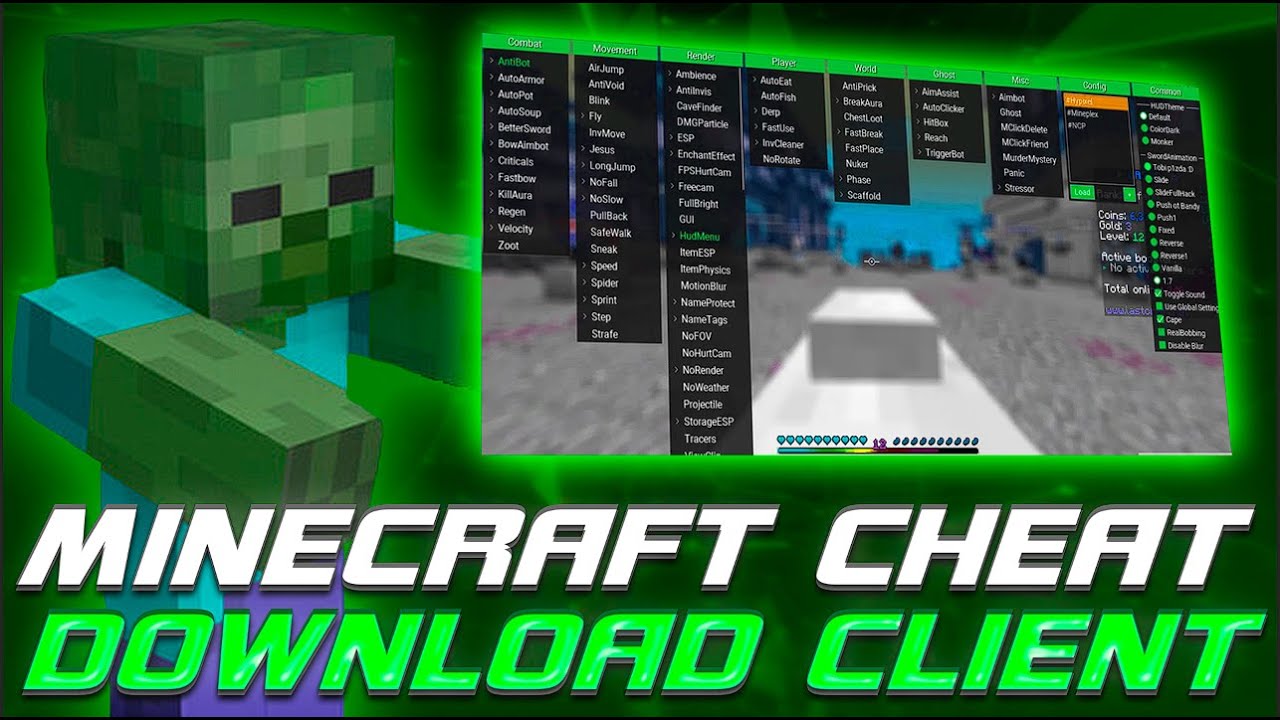 Best Minecraft Hacked Client | Minecraft Hack Client 2025 [Download ...