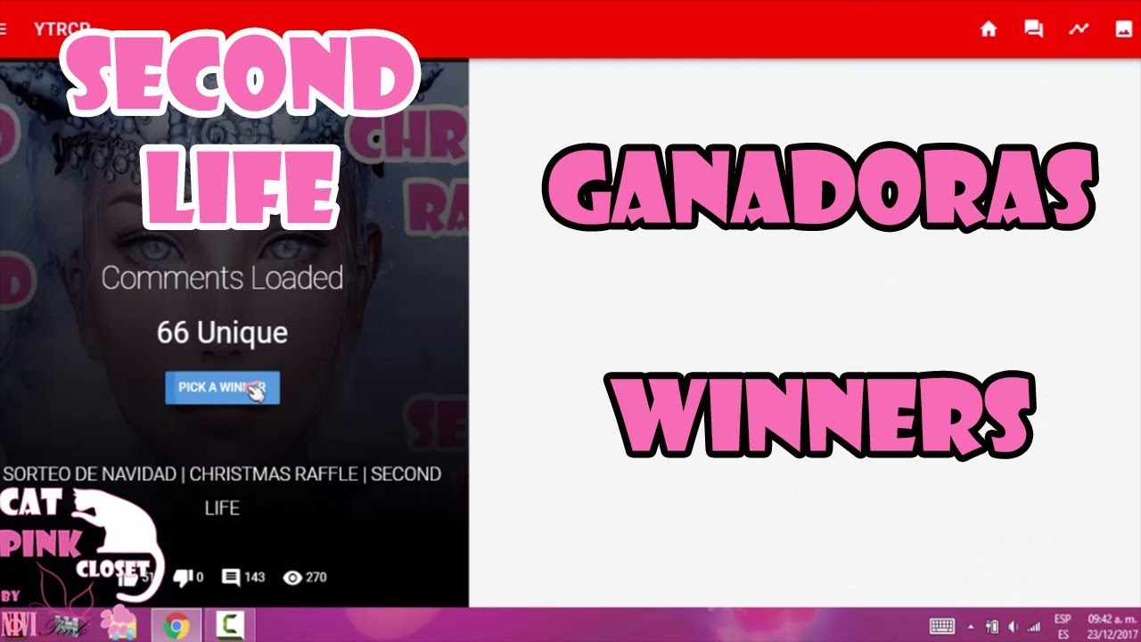 raffles university neemrana GANADORAS | WINNERS | | SORTEO/RAFFLE | SECOND LIFE