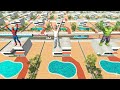 FRANKLIN STUCK IN MINI MATRIX CITY 😱 || Indian Bikes Driving 3D @HeligamerSSS