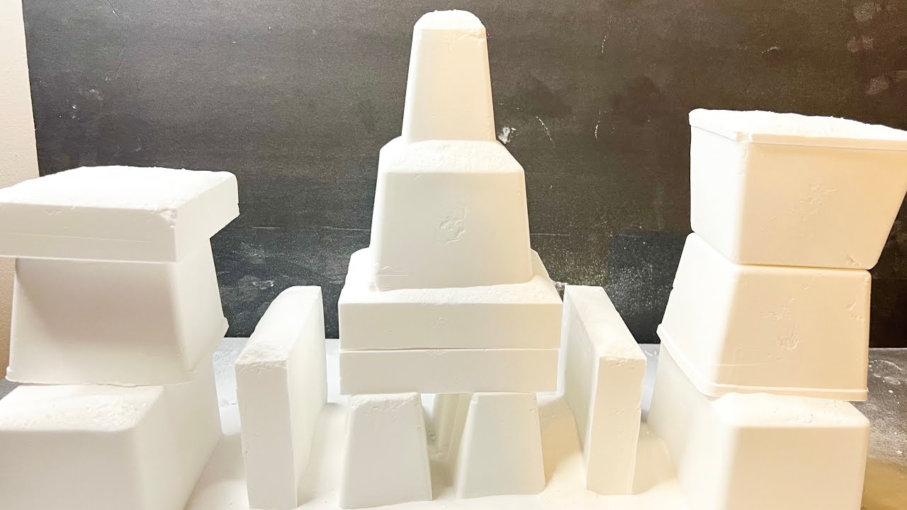 WARNING ⚠️ super crunchy #ASMR | pure white bakingSoda