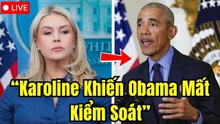 Obama Chế Giễu Trump Trước Toàn Nước Mỹ, Nhưng Karoline Khiến Ông Câm Lặng Ngay Sau Đó Obama Chế Giễu Trump Trước Toàn Nước Mỹ, Nhưng Karoline Khiến Ông Câm Lặng Ngay Sau Đó