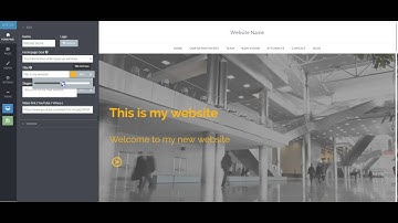 SITE123 - How to edit your site