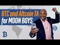 Bitcoin and Altcoin TA for moon boys