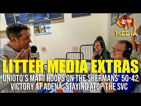 Litter Media Extras: Unioto's Matt Hoops on the Shermans' win at Adena to Maintain their SVC Lead